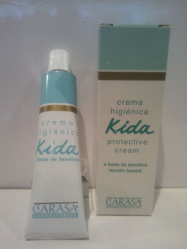 Kida, Crema higiénica a base de lanolina, (Laboratorios Carasa) 35gr.