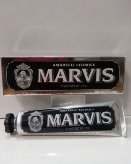 Marvis Amarelli Licorice (Negro), 75ml. Dentífrico.