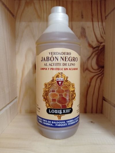 Avel Louis XIII Jabón Negro al Aceite de Lino 1L.