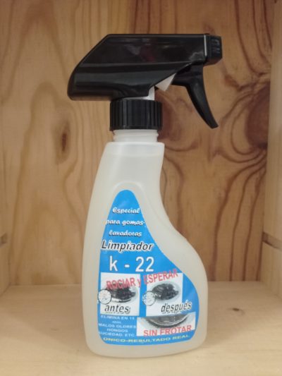 K-22 Limpiador especial para gomas-lavadoras 220ml.