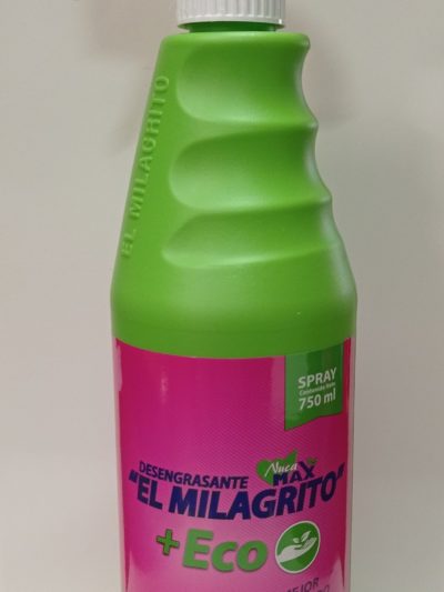 «El Milagrito» Desengrasante Multiusos +Eco 750ml. Spray