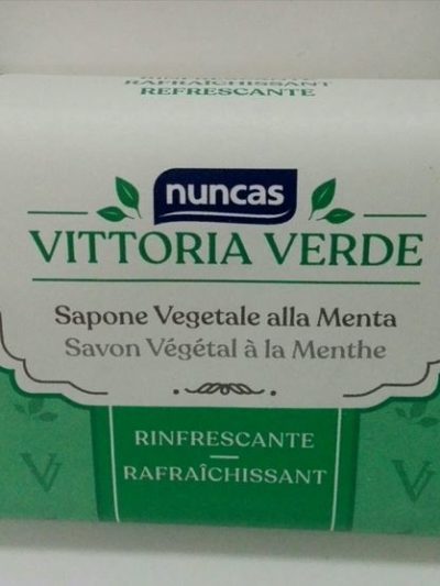 Nuncas Vittoria Verde Jabón Refrescante 125gr.