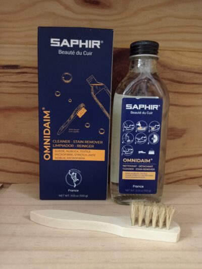 Avel Saphir Omnidaim, 100ml. Limpiador Ante, Nubuck y Textiles.