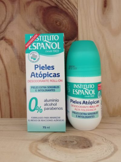 Instituto Español-Pieles Atópicas, Desodorante Roll On, 75ml.