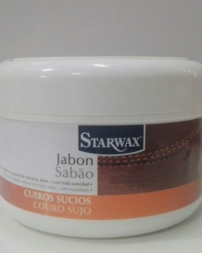Starwax Jabón para Cueros Sucios 150ml.